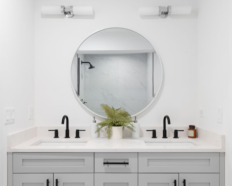 Vanity with Double Sinks
